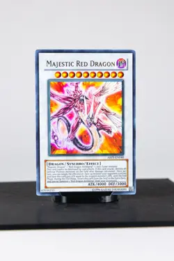 YuGiOh Majestic Red Dragon ABPF-EN040 Unlimited Edition Ultra Rare LP - Image 1