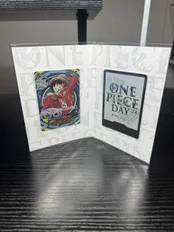 ONE PIECE Card Game Luffy Promo Collection DAY24 Magazine JP Exclusive New - Image 2