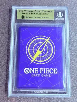 2022 One Piece MONKEY.D.LUFFY BGS 9.5 SUPER PRE-RELEASE ST01-012 STRAW HAT - Image 2