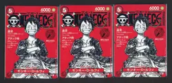 LOT OF (3) 2025 One Piece Japanese One Piece Magazine Vol.20 014 Monkey D. Luffy - Image 1