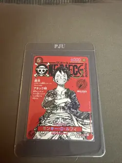 One Piece Card Game Magazine Vol.20 Monkey D. Luffy Promo ST12-014 Card Only - Image 3