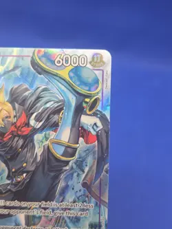 One Piece 500 Years in the Future Sanji OP07-064 Parallel Alternate Alt Art LP - Image 4