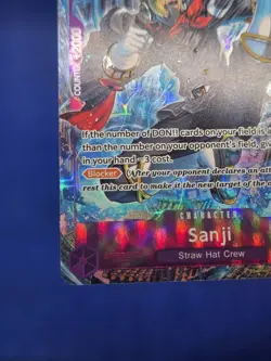 One Piece 500 Years in the Future Sanji OP07-064 Parallel Alternate Alt Art LP - Image 5