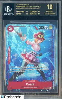 2023 One Piece Awakening of the New Era #006 Koala SR BGS 10 BLACK LABEL - Image 1