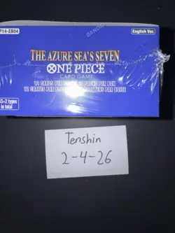 One Piece TCG: The Azure Sea's Seven Booster Box (OP-14) SEALED - Image 5