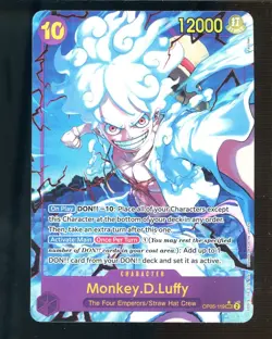 2023 One Piece Awakening of the New Era #OP05-119 Monkey D. Luffy SEC - Image 1