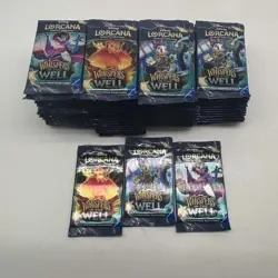 Lot of (77) Disney Lorcana Whispers In The Well Booster Packs - Image 1
