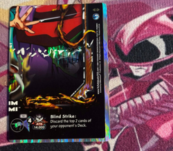 Yu Yu Hakusho TCG Yomi Sightless God TG1 1st Edition Card (Bottom Right) - Image 1