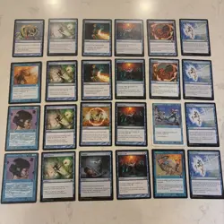 Magic the Gathering MTG Blue Counter Spells Lot 24 Cards Mana Leak Spell Pierce - Image 1