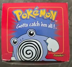 POKEMON POLIWHIRL 23K Gold Plated Trading Card with SEALED POKEBALL & RED BOX - Image 3