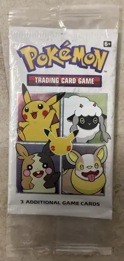 Lot of 14 25th Anniversary Pokemon Trading Cards Cereal 3 Card Booster Packs - Image 2