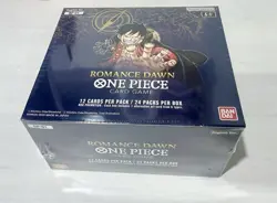 SEALED! One Piece Card Game Romance Dawn Booster Box OP-01 Blue Bottom English!. - Image 1