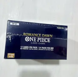 SEALED! One Piece Card Game Romance Dawn Booster Box OP-01 Blue Bottom English!. - Image 5