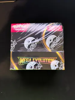 Pokemon TCG Mega Evolution Booster Box 36 Packs, 1 Promo Card, Sealed - Image 1