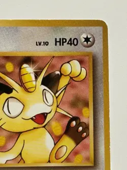 Meowth No.052 Team Rocket Old Back vintage Japanese Pokemon Card From Japan - Image 3