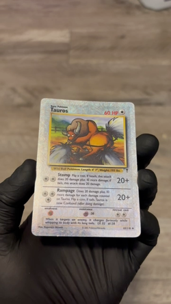 Tauros - 65/110 - Pokemon Legendary Collection Reverse Holo Rare Card LP - Image 2