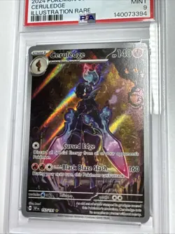Ceruledge IR 197/191 Surging Sparks Pokemon Card PSA 9 Mint Illustration Rare SS - Image 2