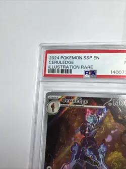 Ceruledge IR 197/191 Surging Sparks Pokemon Card PSA 9 Mint Illustration Rare SS - Image 3