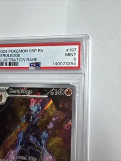Ceruledge IR 197/191 Surging Sparks Pokemon Card PSA 9 Mint Illustration Rare SS - Image 4