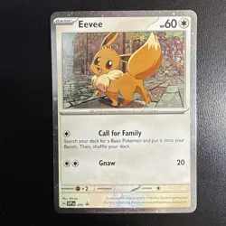 FREE SHIPPING Pokemon SV Black Star Promo #SVP 200 Eevee Mint Pokemon Tcg Card - Image 1