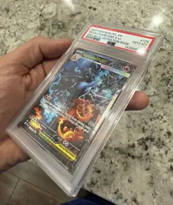 PSA 10 Mega Charizard X EX Phantasmal Flames ENGLISH 2025 Pokemon Card 125 GEM - Image 4