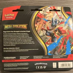 Pokemon TCG Mega Evolution Booster Pack with Psyduck Promo Card - Image 2