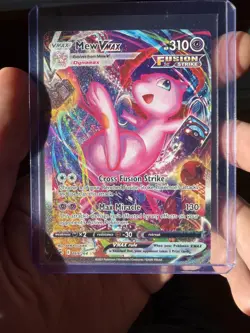 Pokemon card TCG Mew VMAX Alternate Art 269/264 Holo Pokemon fusion strike - Image 1