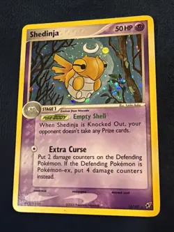 Pokemon TCG Deoxys 14/107 Shedinja Holo Rare Pokemon Card - Image 1