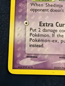 Pokemon TCG Deoxys 14/107 Shedinja Holo Rare Pokemon Card - Image 5