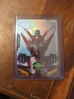 Gundam Epyon Resource C+ (R-011) Gundam Card Game NM - Image 2
