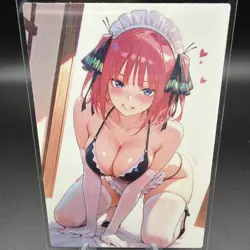 Nino Nakano Anime Waifu Card Doujin ACG Goddess Holo - Image 2