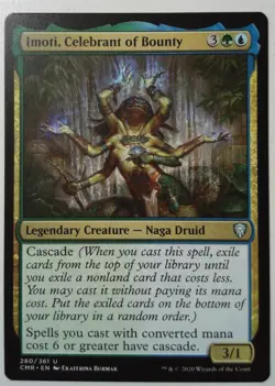 Imoti, Celebrant of Bounty *Uncommon* Magic MtG x1 Commander Legends - Image 1