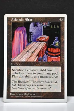 MTG, ASHNOD'S ALTER, 5TH EDITION, NM, NEVER BEEN PLAYED - Image 1