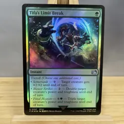 Tifa's Limit Break #207 (Foil) (NM) Final Fantasy FIN Magic MTG - Image 1
