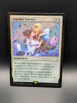 MTG - Together Forever - SURGE FOIL - Enchantment - FIC 257 - Rare - NM - Image 1