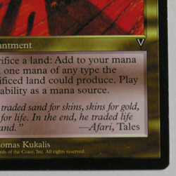 Squandered Resources - MTG Magic the Gathering (Visions) *NM* - Image 4