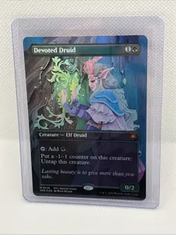Devoted Druid - Foil (Borderless) Special Guests Lorwyn - Mtg M0138 - Image 1