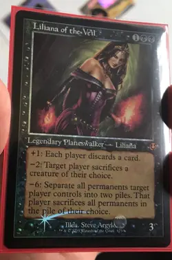 Liliana of the Veil (Retro Frame) Innistrad Remastered ​​Near Mint Foil - Image 1