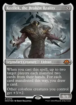 Kozilek, the Broken Reality - Foil Etched MH3 NM MTG - Image 1