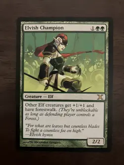 Elvish Champion ✨ 10th Edition ✨ Magic the Gathering - Image 1