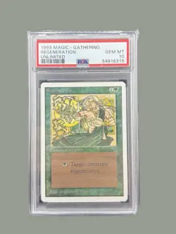 Magic: The Gathering Regeneration 1993 PSA 10 - Image 1