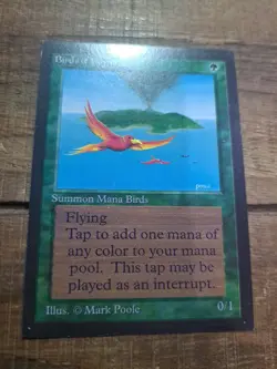 1993 Magic The Gathering Collectors' Edition Birds of Paradise NM+ NP - Image 2