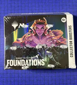 Magic the Gathering Foundations Collector Booster Box Sealed (English) NEW - Image 1
