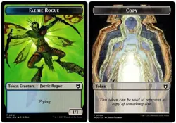 Faerie Rogue \ Copy Token #16/04 - CMR: Wilds of Eldraine MTG - Image 1