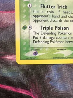 Pokemon TCG Crobat Holo Rare Card 3/101 Hidden Legends Series - Image 5