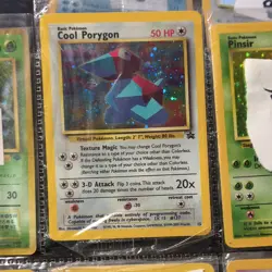 Nintendo Pokemon TCG Cool Porygon Neo Revelation 15/64 Holo Rare Basic 50 HP - Image 1