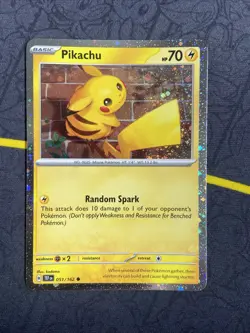 Pokemon TCG Pikachu 051/162 COSMOS HOLO Collector Chest PROMO Holo NM - Image 1