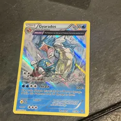 Gyarados 21/98 Holofoil Pokemon XY Ancient Origins Full Art Holo 2015 MP - Image 1