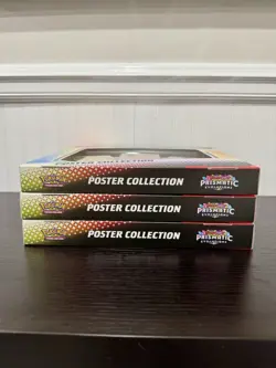 3x Pokemon TCG Scarlet & Violet Prismatic Evolutions Poster Collection SEALED 👉 - Image 4