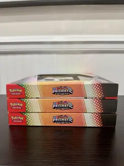 3x Pokemon TCG Scarlet & Violet Prismatic Evolutions Poster Collection SEALED 👉 - Image 5